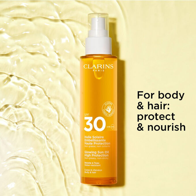 Glowing Sun Oil High Protection SPF30